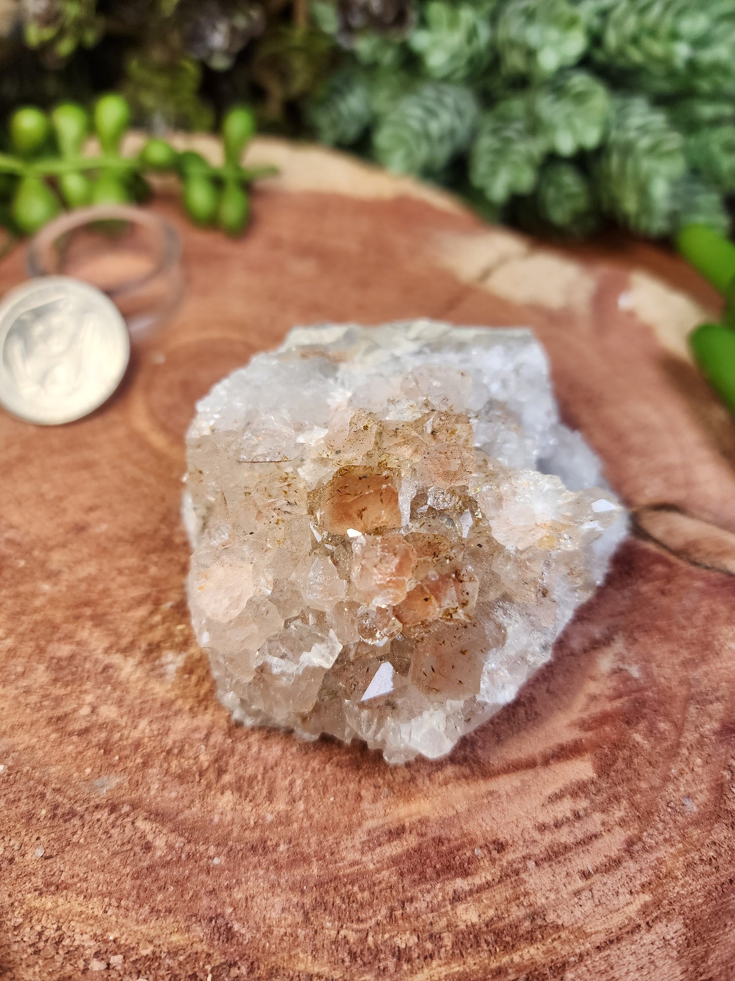 Gorgeous druzy pink amethyst