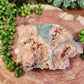 Pink amethyst druzy large