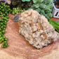 Large pink amethyst druzy specimen