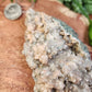Pink amethyst raw specimen druzy