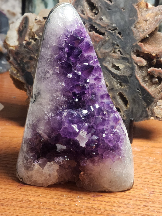 Large Amethyst cut base cathedral