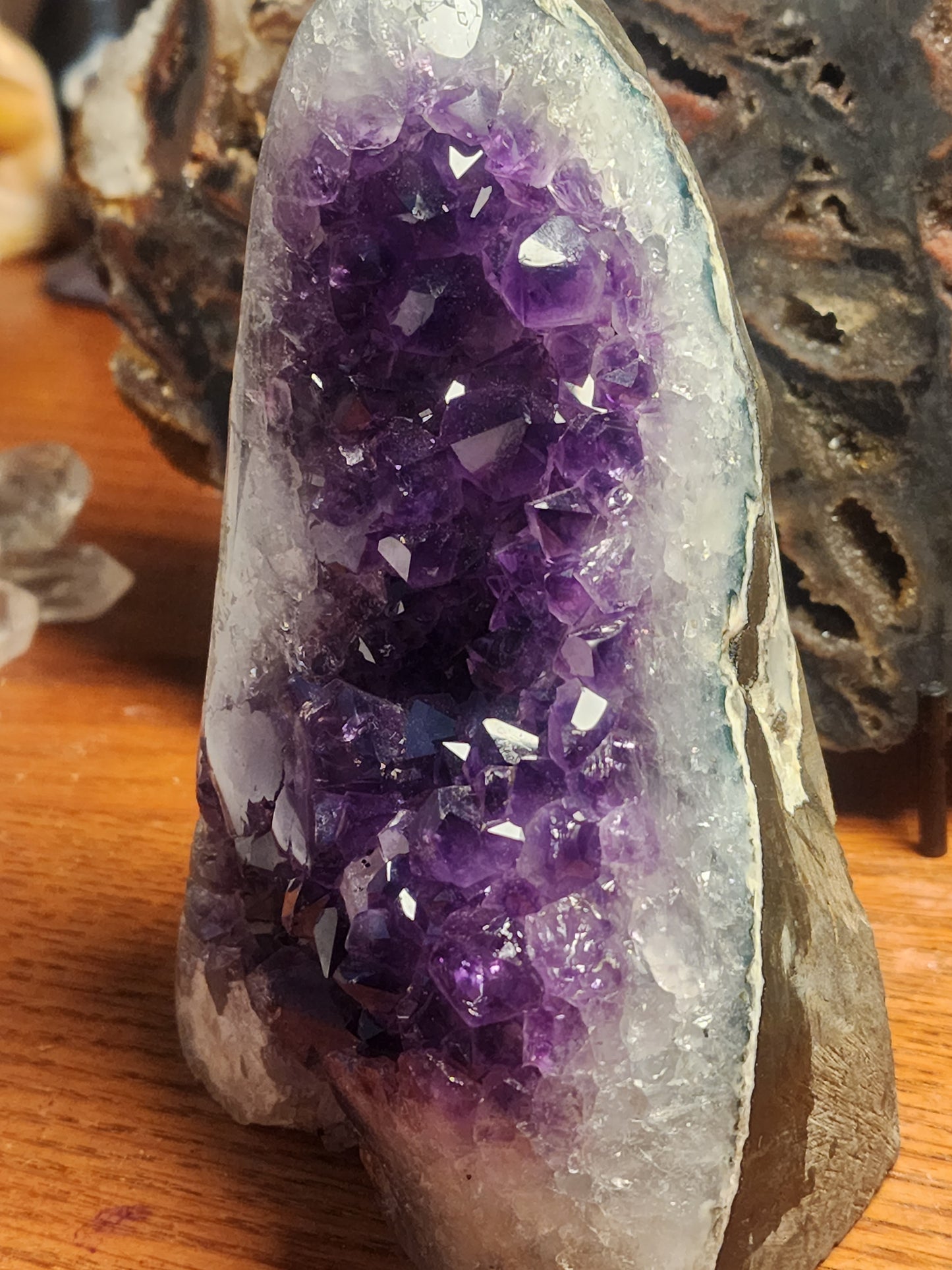 Large Amethyst cut base cathedral