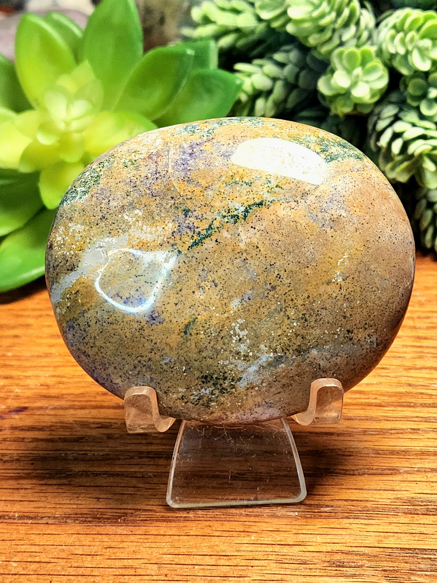 Ocean Jasper palmstone