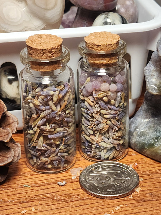 Lavender & Grape Agate Jar bundle