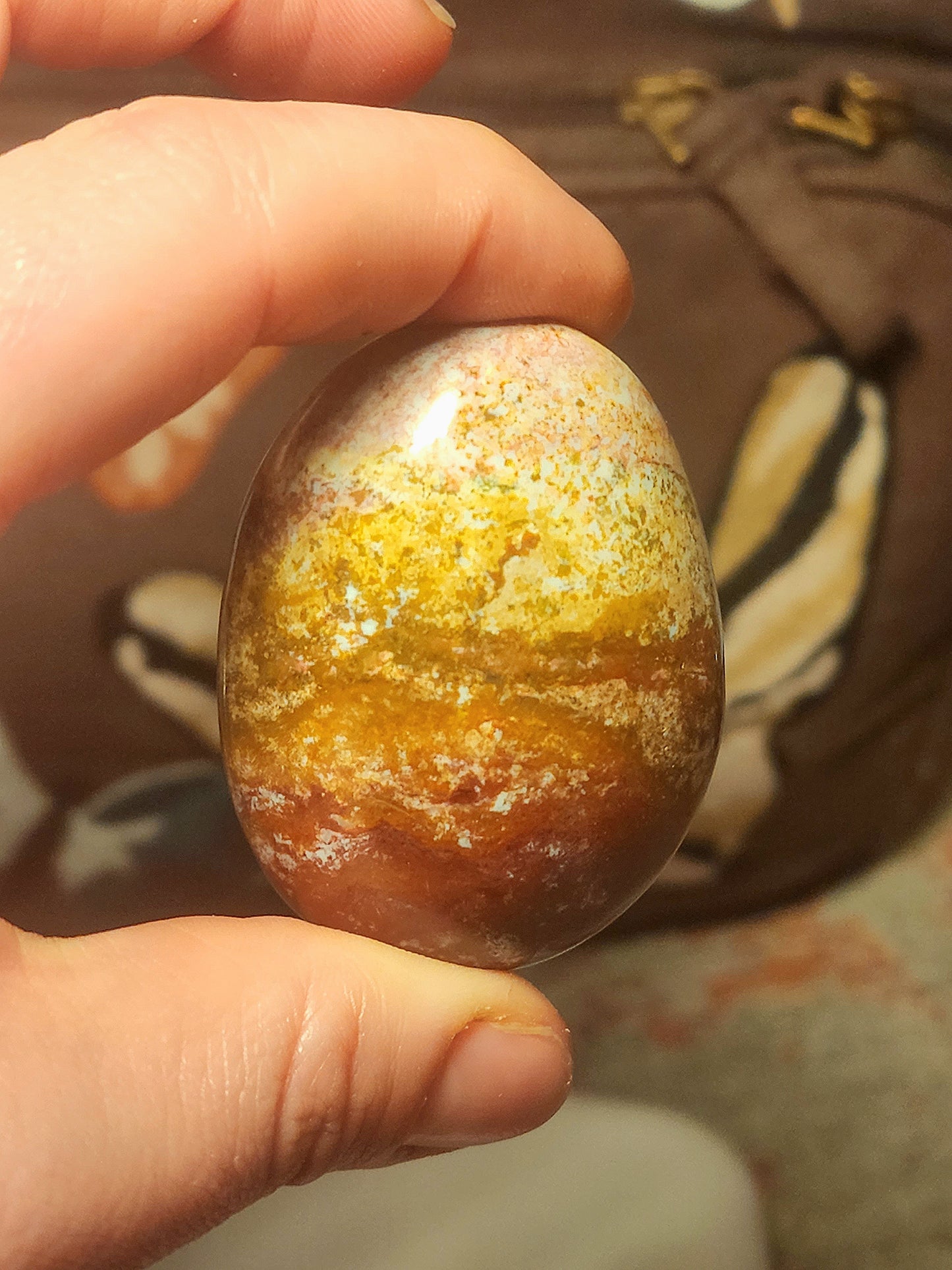 Ocean jasper palmstone