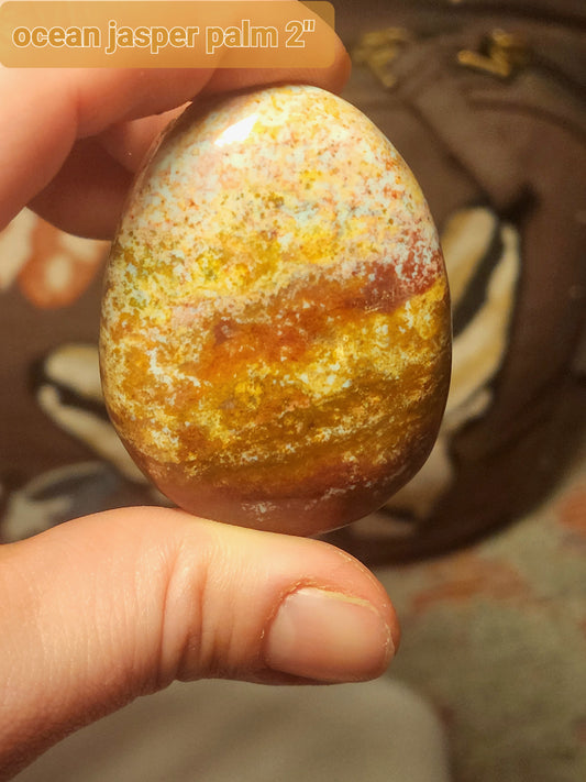 Ocean jasper palmstone