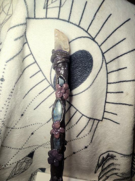 Forest Witch Crystal Wand