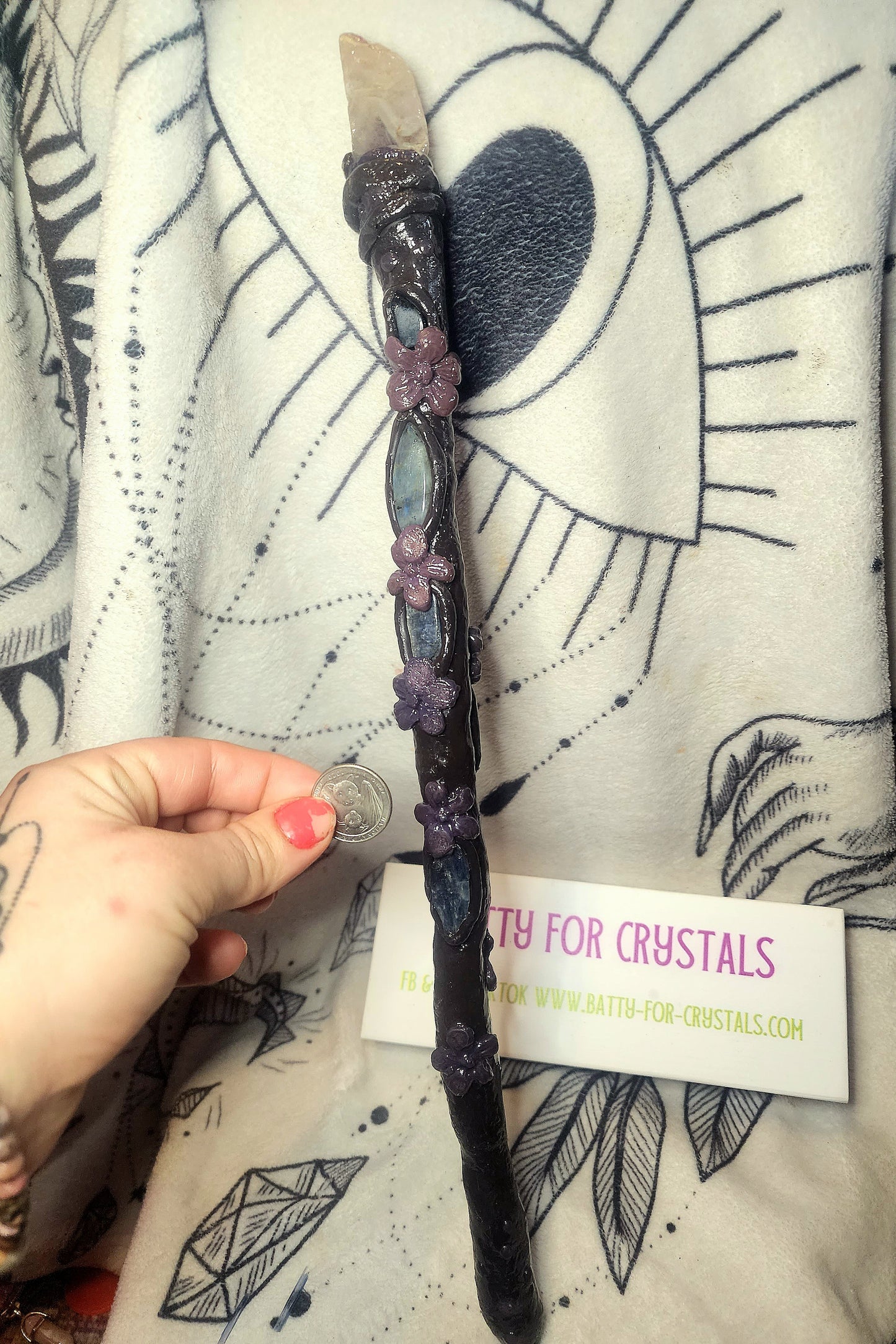 Forest Witch Crystal Wand