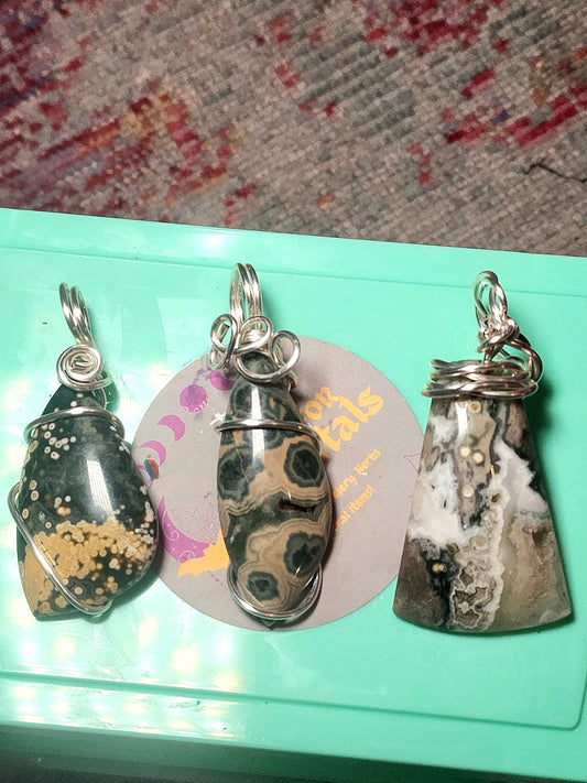 Ocean Jasper Pendant