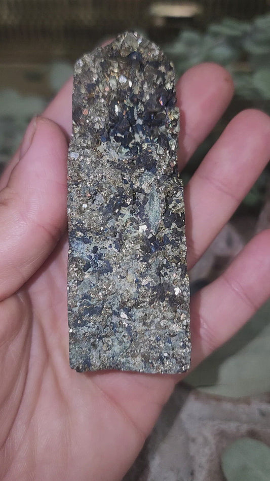 Beautiful high quality pyrite tower