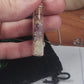 Ethiopian opal x grape agate x mini natural citrine jar necklace